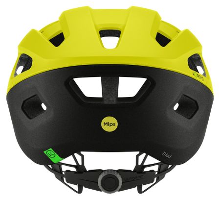 Casco Smith Triad Mips giallo/nero