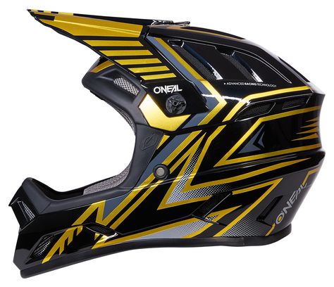 O&#39;Neal BACKFLIP KNOX Full Face Helmet Black / Gold