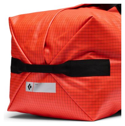 Borsa da viaggio Black Diamond Mission 100L Duffel rossa