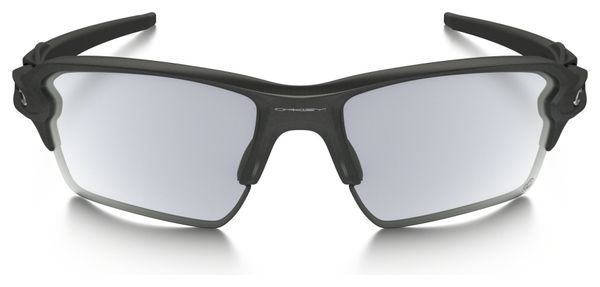 Gafas oakley flak 2.0 xl gris con lentes clear to black fotocromáticas 2025