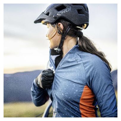 Maillot de cyclisme Loeffler manches longues W Bike L / s Jersey Dirt femme-Bleu