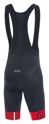 Gore Wear C5 Optiline Bib Shorts Black Red