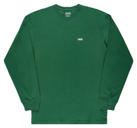 Vans Left Chest Hit Long Sleeve T-Shirt Green/White