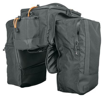SKS Infinity Urban Trunkbag XL 8L + 2x9L Black Luggage Rack Bag