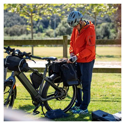 SKS Infinity Urban Trunkbag XL 8L + 2x9L Black Luggage Rack Bag