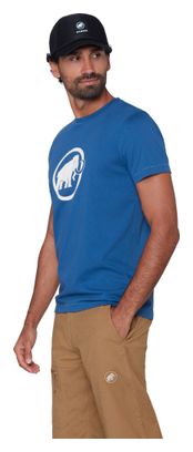 Maglietta Mammut Core Classic blu da uomo
