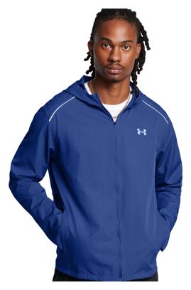 Under Armour Chaqueta Cortaviento Storm Run Azul Hombre