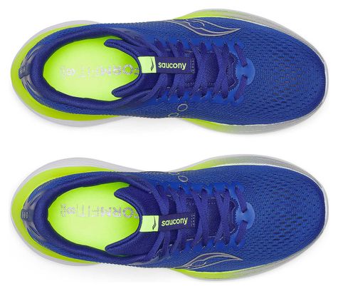 Saucony Endorphin Trainer Laufschuhe Blau/Gelb Herren