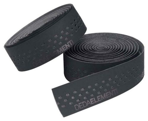 Deda Presa Kleiderbügelband Schwarz/Schwarz glänzend