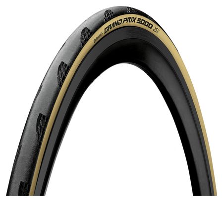 Continental GP 5000 Road Tire 700 mm Folding Tubetype Vectran Breaker BlackChili Cream Sidewalls