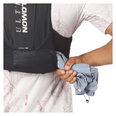 Sac d'Hydratation Salomon S/Lab Ultra 12 Noir Unisexe