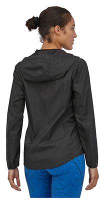 Patagonia Houdini Jacket Chaqueta impermeable para mujer Negra L