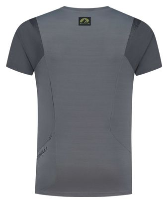 Maillot Manches Courtes VTT Velo Rogelli Adventure Distance - Homme - Gris