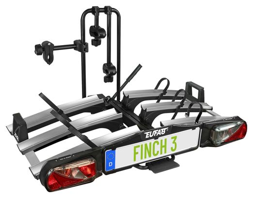 Eufab -  Porte-vélos 3 Vélos Plateforme Finch 3 - Eufab