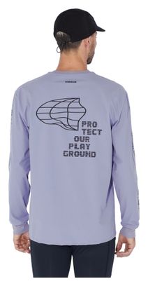 T-Shirt Running Circle Feel Good POP 2.0 Violet Unisexe