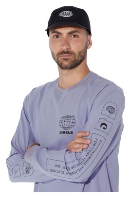 T-Shirt Running Circle Feel Good POP 2.0 Violet Unisexe