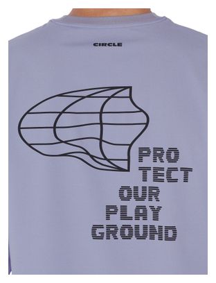 T-Shirt Running Circle Feel Good POP 2.0 Violet Unisexe