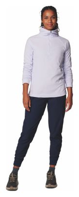 Columbia Women's 1/2 Zip Glacial IV Light Purple Fleec