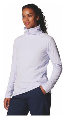 Columbia Women's 1/2 Zip Glacial IV Light Purple Fleec