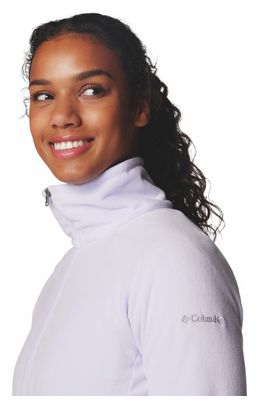 Columbia Women's 1/2 Zip Glacial IV Light Purple Fleec