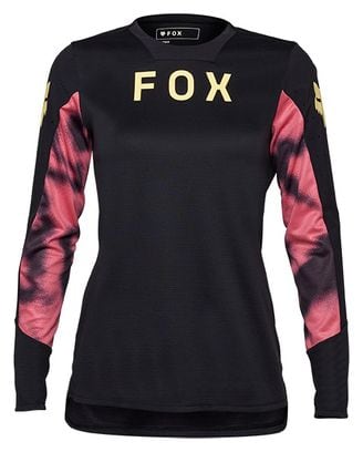 Fox Defend Langarm Trikot Damen Schwarz