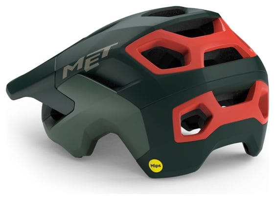 Met Revo Mips MTB-Helm Blau Grün