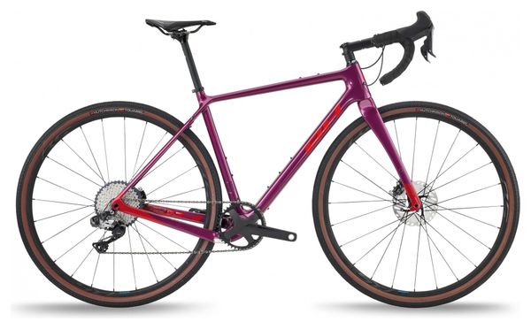 Gravel Bike BH GravelX Evo 4.0 Shimano GRX Di2 11S 700 mm Purple 2021