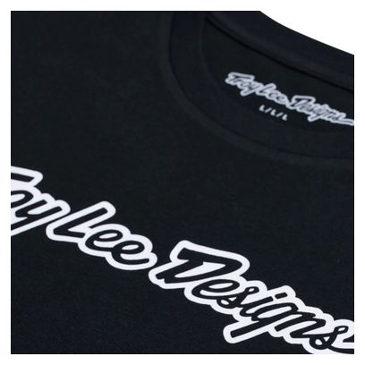Troy Lee Designs Signature Short Sleeve T-Shirt Black