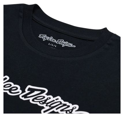 Troy Lee Designs Signature Short Sleeve T-Shirt Black