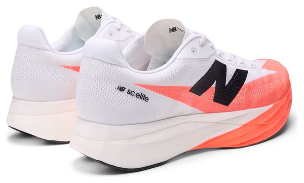 New Balance FuelCell SuperComp Elite v5 Rood/Wit Heren Hardloopschoenen