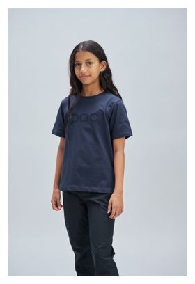 Poc Jr Kinder-T-shirt met korte mouwen Blauw