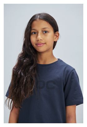 Poc Jr Kinder-T-shirt met korte mouwen Blauw