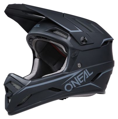 Casque vélo intégral O'Neal Transition IPX® Solid noir mat - Casque vélo sur La Bécanerie