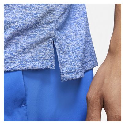 Maillot manches courtes Nike Dri-Fit Rise 365 Bleu