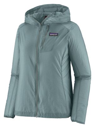 Chaqueta de manga larga Patagonia Houdini azul para mujer