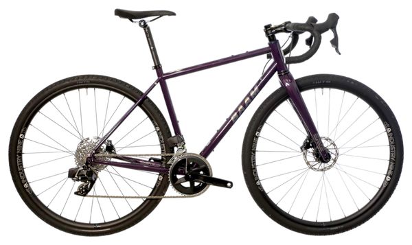 Bicicleta de Exhibición - Baam Argh Bicicleta de Grava Sram Rival AXS 12V 700mm Morado 2022