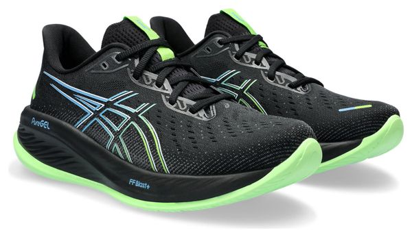 Chaussures de Running Asics Gel Cumulus 26 Noir Vert