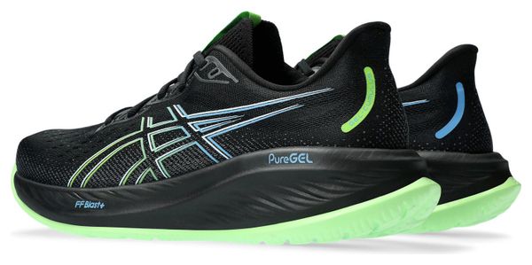 Chaussures de Running Asics Gel Cumulus 26 Noir Vert