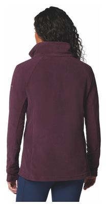 Forro polar Columbia Mujer 1/2 Cremallera Glacial IV Morado