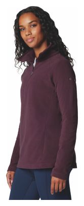 Forro polar Columbia Mujer 1/2 Cremallera Glacial IV Morado