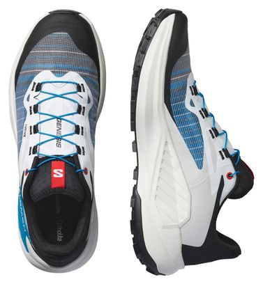 Salomon Genesis Trail Shoes White/Blue Uomo