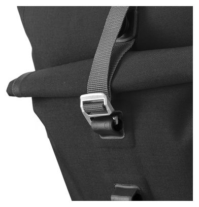 Bolsa para portaequipajes Ortlieb Back-Roller Plus 23 l (20+3 l) QL2.2, color negro