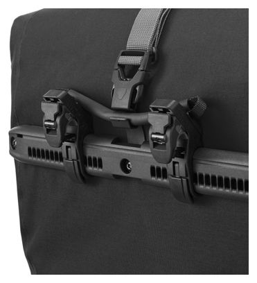 Bolsa para portaequipajes Ortlieb Back-Roller Plus 23 l (20+3 l) QL2.2, color negro