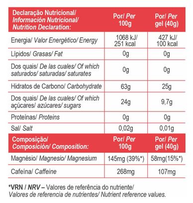GoldNutrition Boost Energy Gel Watermelon 40g
