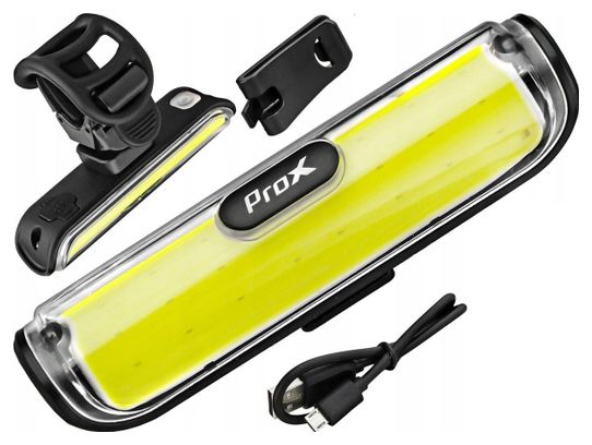 Phare vélo 100 lumens - rechargeable par USB - Lampe à LED 180°