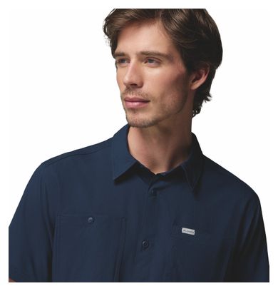 Camicia Columbia Silver Ridge Utility II Blu Uomo