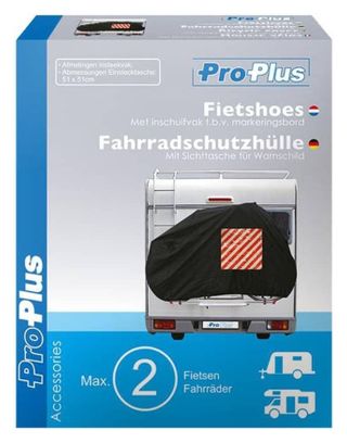 ProPlus Housse pour 2 bicyclettes Noir 330287