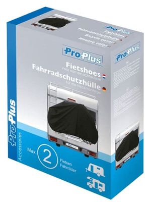 ProPlus Housse pour 2 bicyclettes Noir 330287