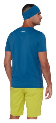 Maglietta tecnica Mammut Selun FL blu da uomo