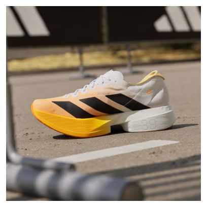 Zapatillas de running adidas Adizero Adios Pro 4 naranja/negro para hombre